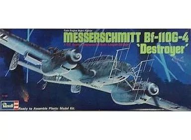 レベル1/32 メッサーシュミット　BF-110G デストロイヤー 模型・プラモデル 【】プラモデル 1/32 メッサーシュミット Bf-110G-4