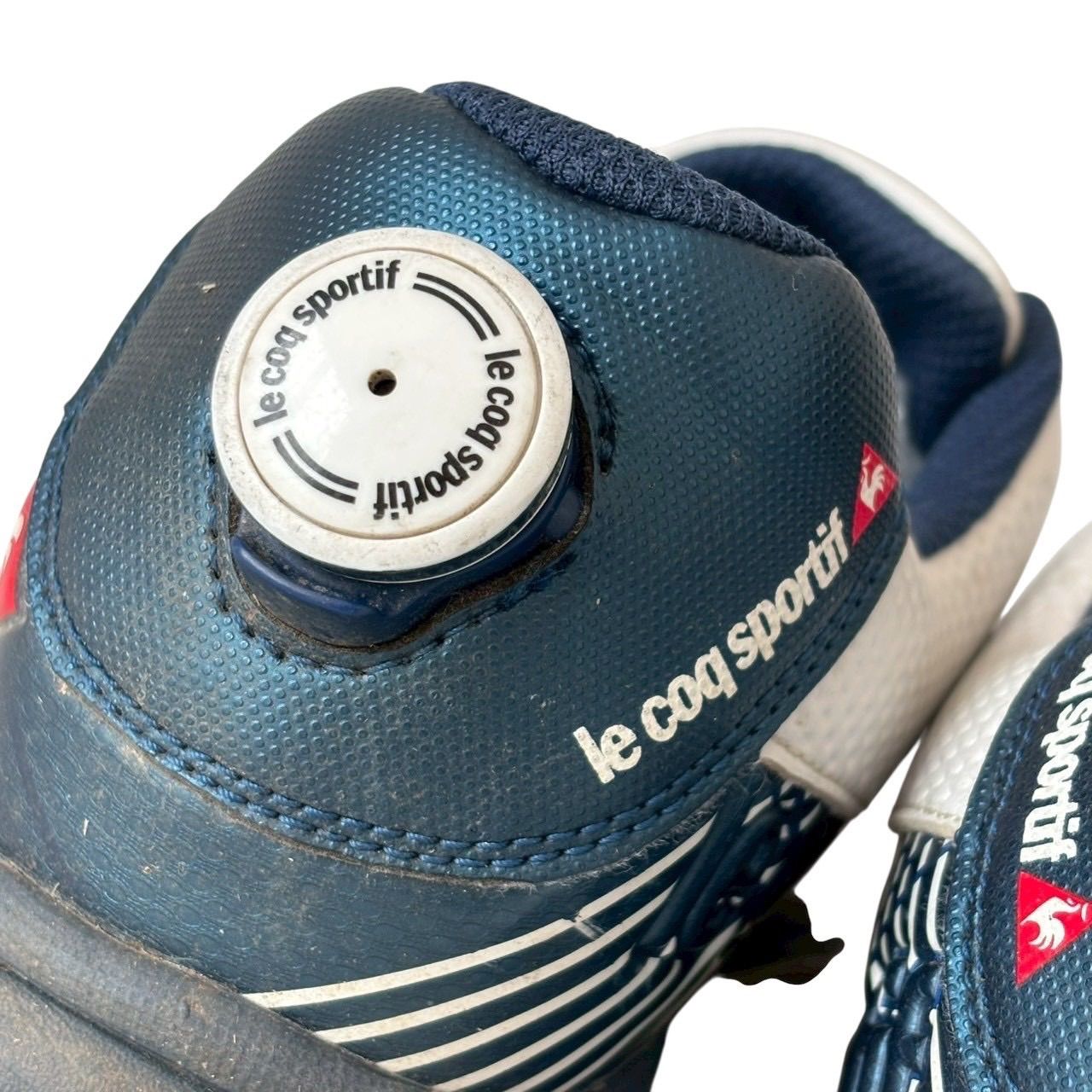 le coq sportif ルコック ゴルフシューズ メンズ 25.5cm ホワイト 