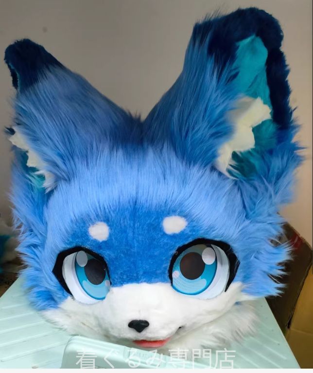 犬 猫 マスク 着ぐるみ ヘッド 全頭 ヘッド ケモノ ファースーツ