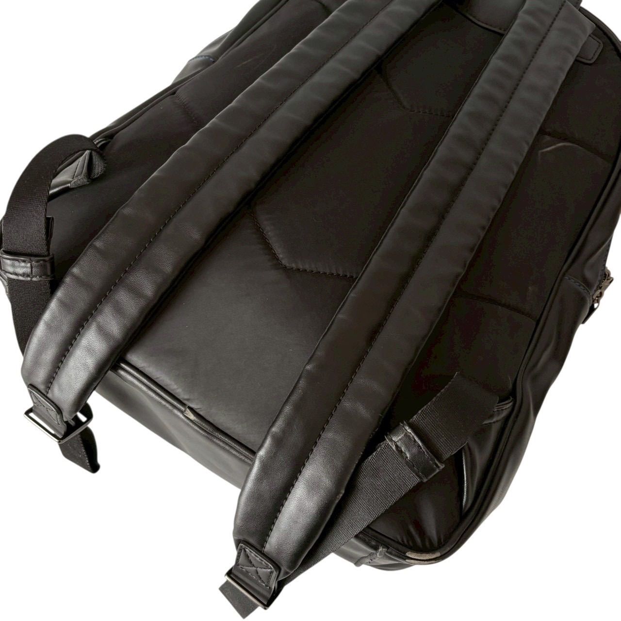 EMPORIO ARMANI エンポリオアルマーニ バックパック レザー ブラック 