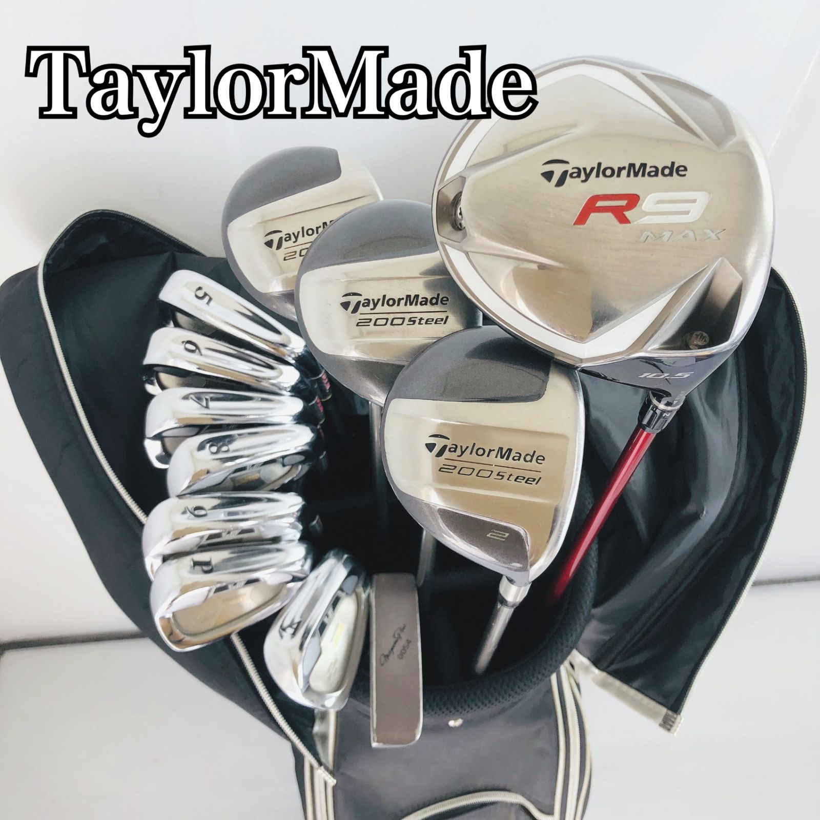 TaylorMade テーラーメイド r9 メンズ ゴルフ クラブ セット 初心者 