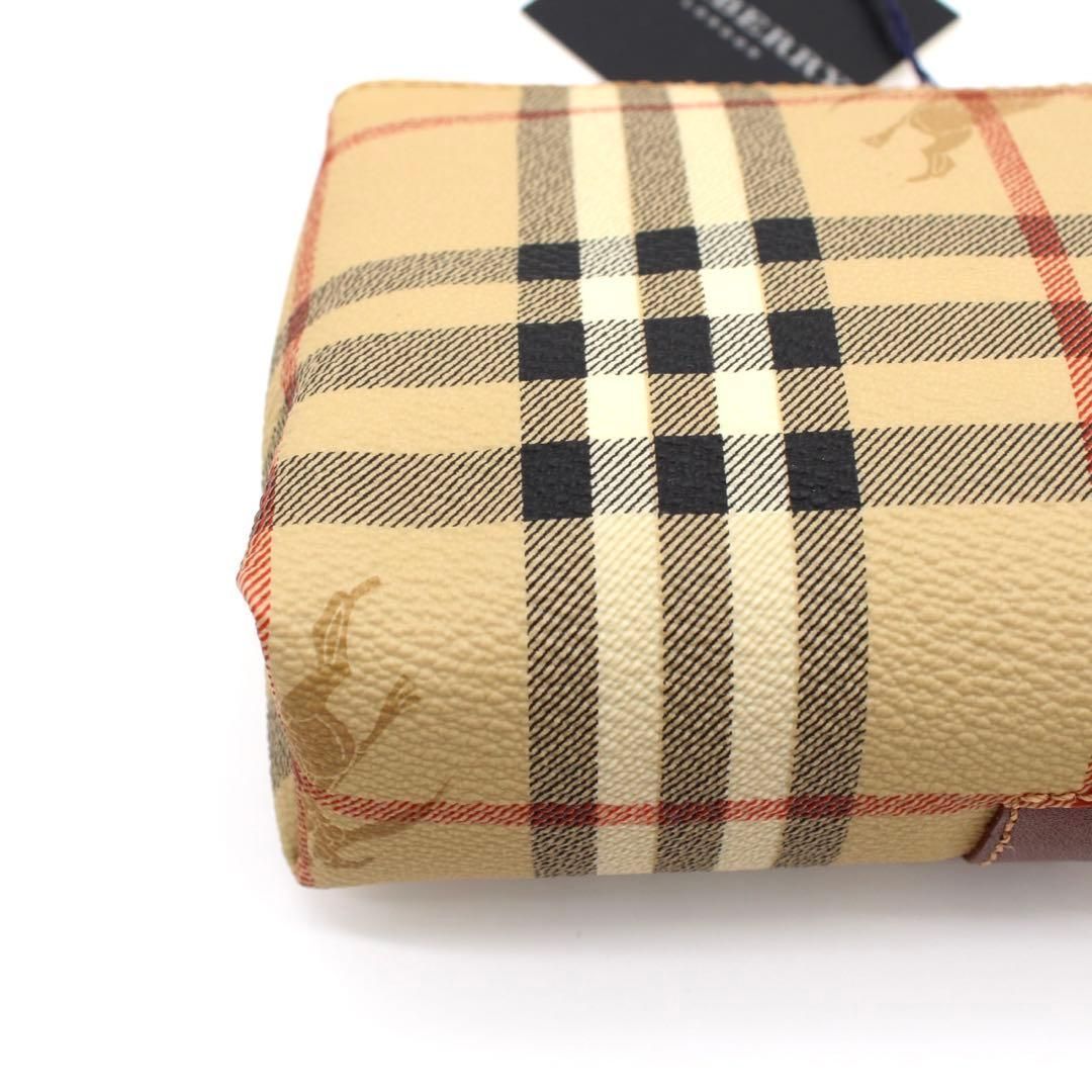 レディース BURBERRY ノバチェック アクセサリーポーチ メイクポーチ