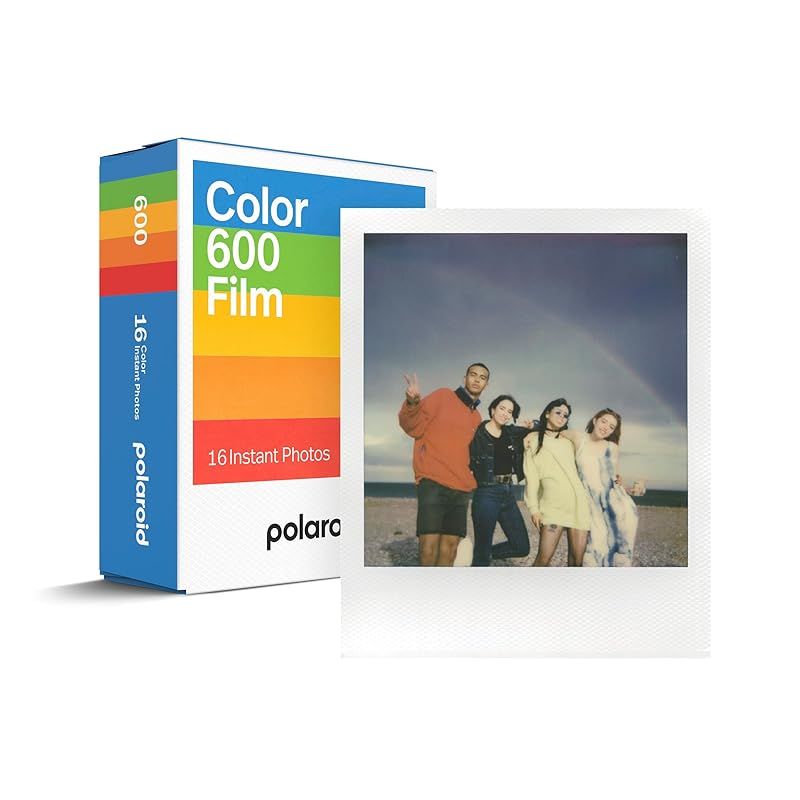 Polaroid(ポラロイド) インスタントフィルム Color Film for 600 - double pack カラーフィルム 16枚入り フレームカラー白 (6012) 1