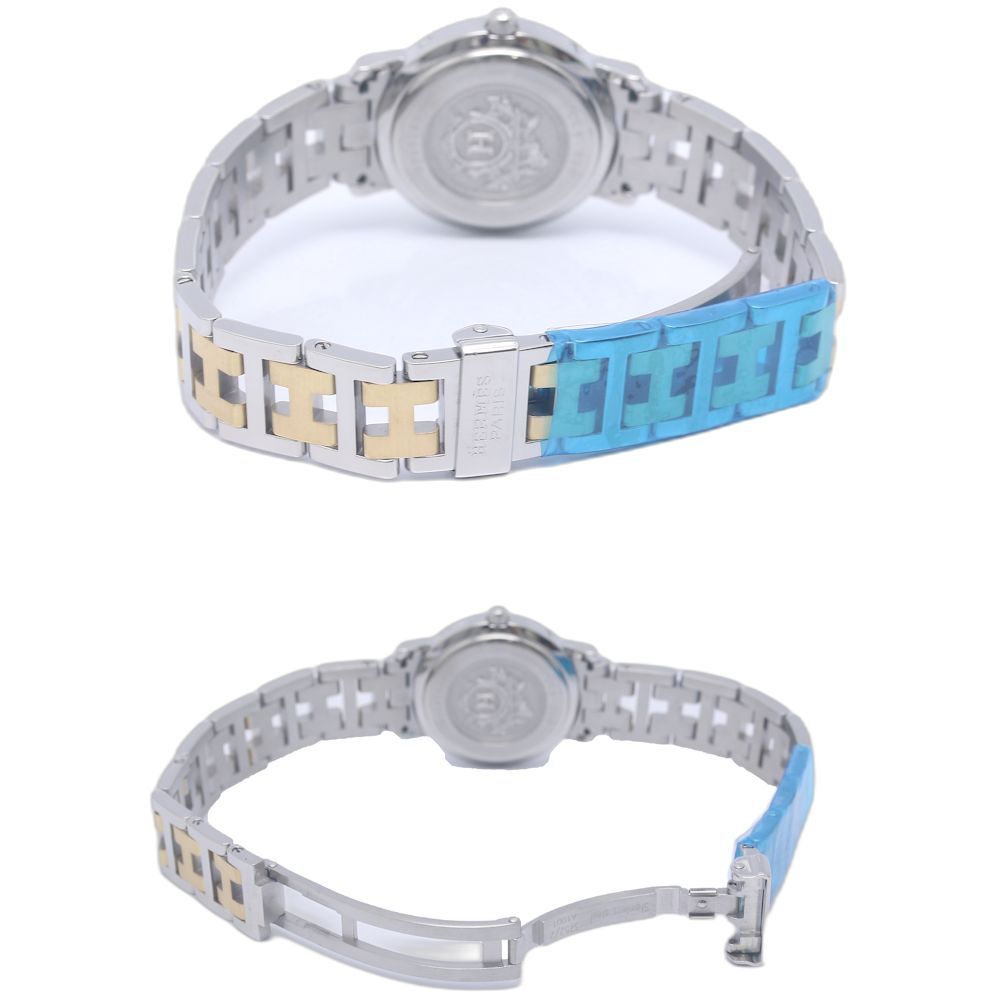 HERMES エルメス クリッパー CL4.220.130/3752【中古】 腕時計 