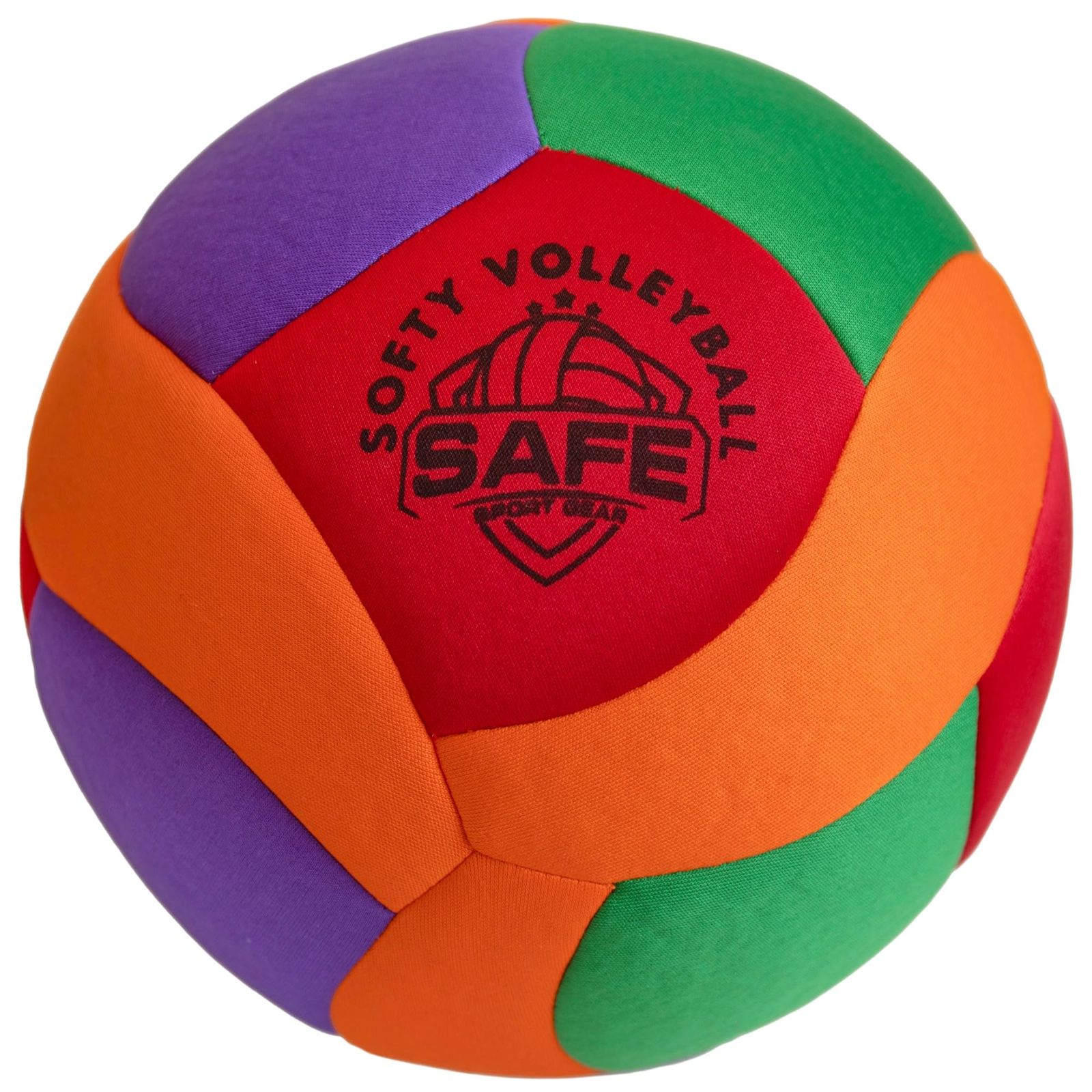 Safe Sport Gear - Softy Volleyball - Super Soft Volleyball Designed for Inside Your House - Perfect Kids Volleyball with a Realis