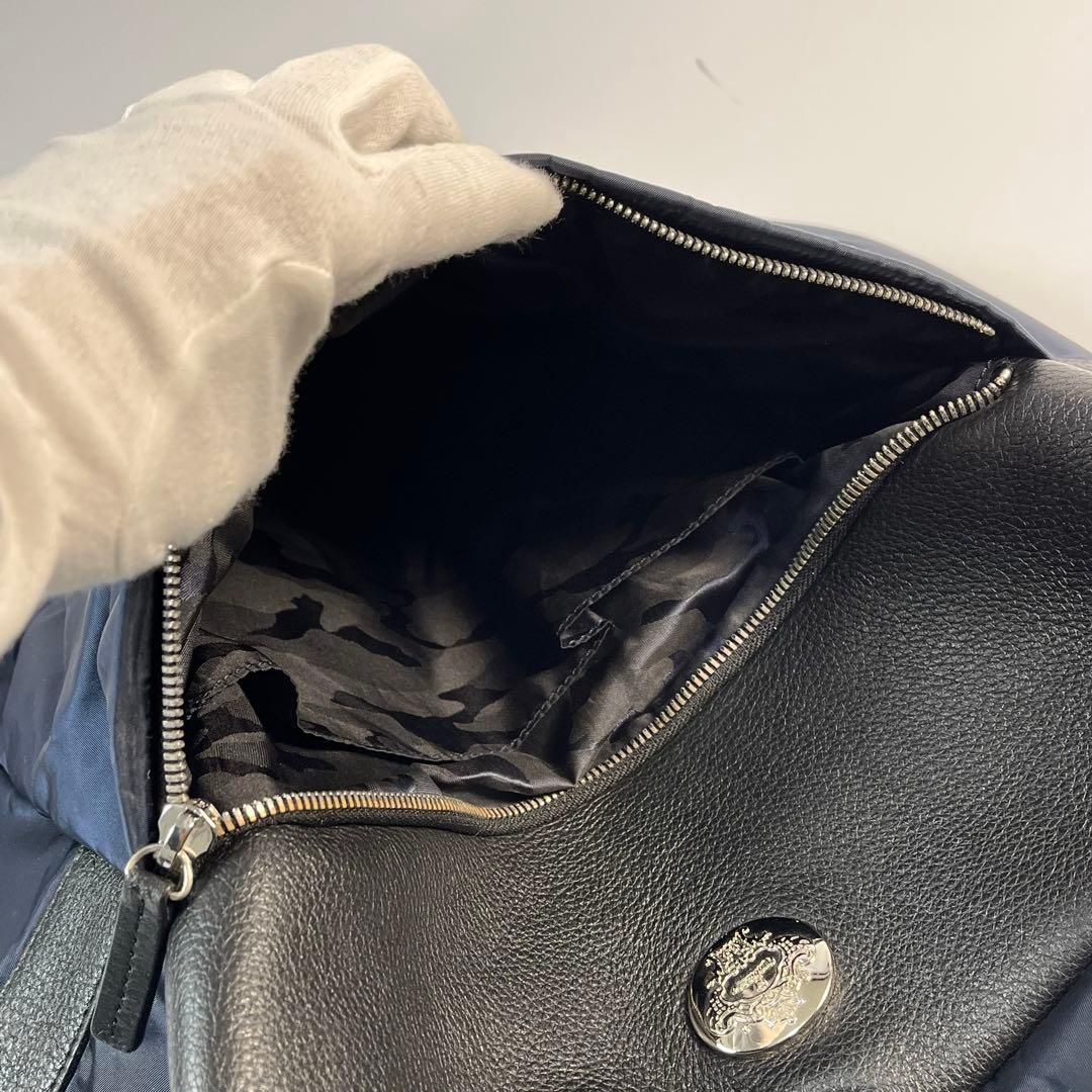 美品 オロビアンコ 66N B-BACKPACK リュック ナイロン レザー - メルカリ