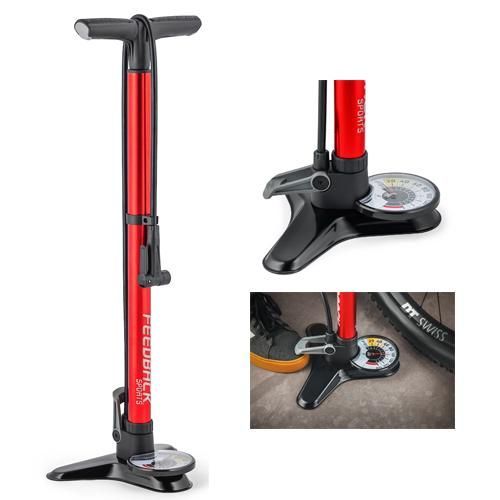 Feedback sports フィードバックスポーツ ニューマ コンパクトチャージャー 仏式・米式対応 フロアポンプ
