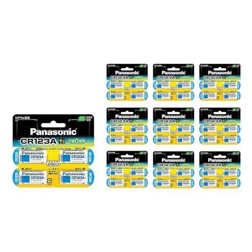 新品 【10セット：計40個入】 Panasonic パナソニック カメラ用リチウム電池 CR-123AW/4P （4個入） カメラ スマートロック 電池 交換