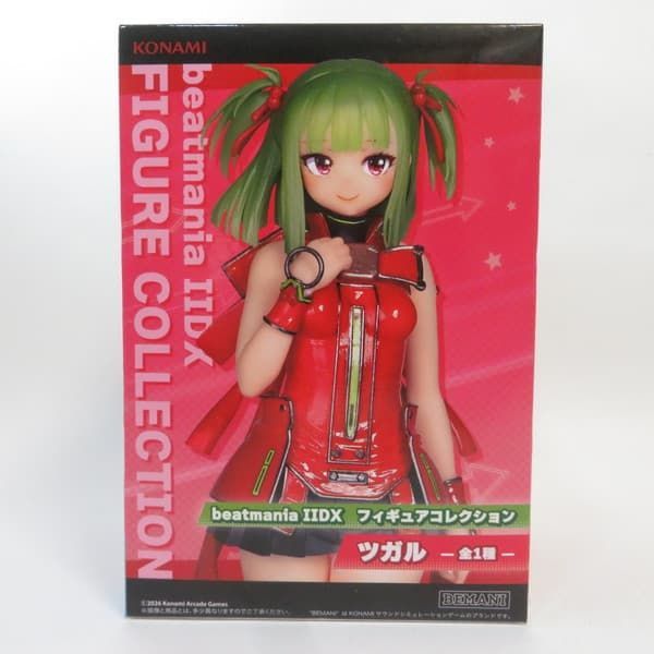  未開封品 フィギュアコレクション beatmania IIDX ツガル  KONAMI/コナミ フィギュア pr03393