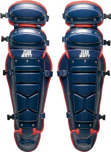 新品 ゼット(ZETT) 野球 軟式用レガーツ 軟式用レガーツ ネイビー×レッド(2964) BLL3200B