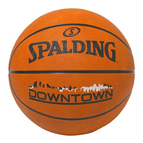 新品 SPALDING(スポルディング) バスケットボール ダウンタウン ラバー ブラウン 7号球 84-363Z