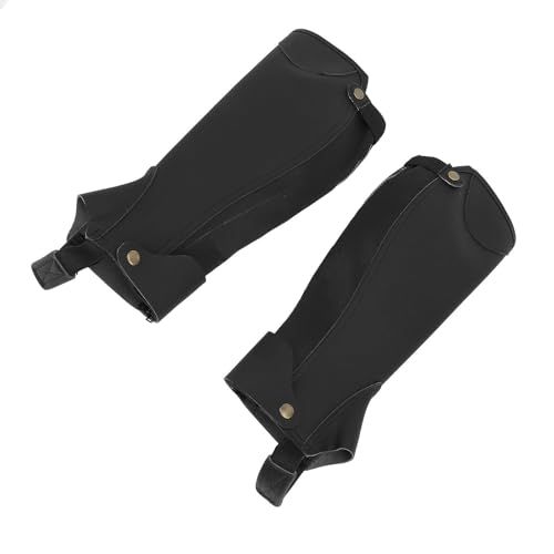 新品 乗馬用ハーフチャップス 馬乗り ハフ チャップス通気性衝撃吸収乗馬チャップス 乗馬用品 馬具子供 大人用 (XL)
