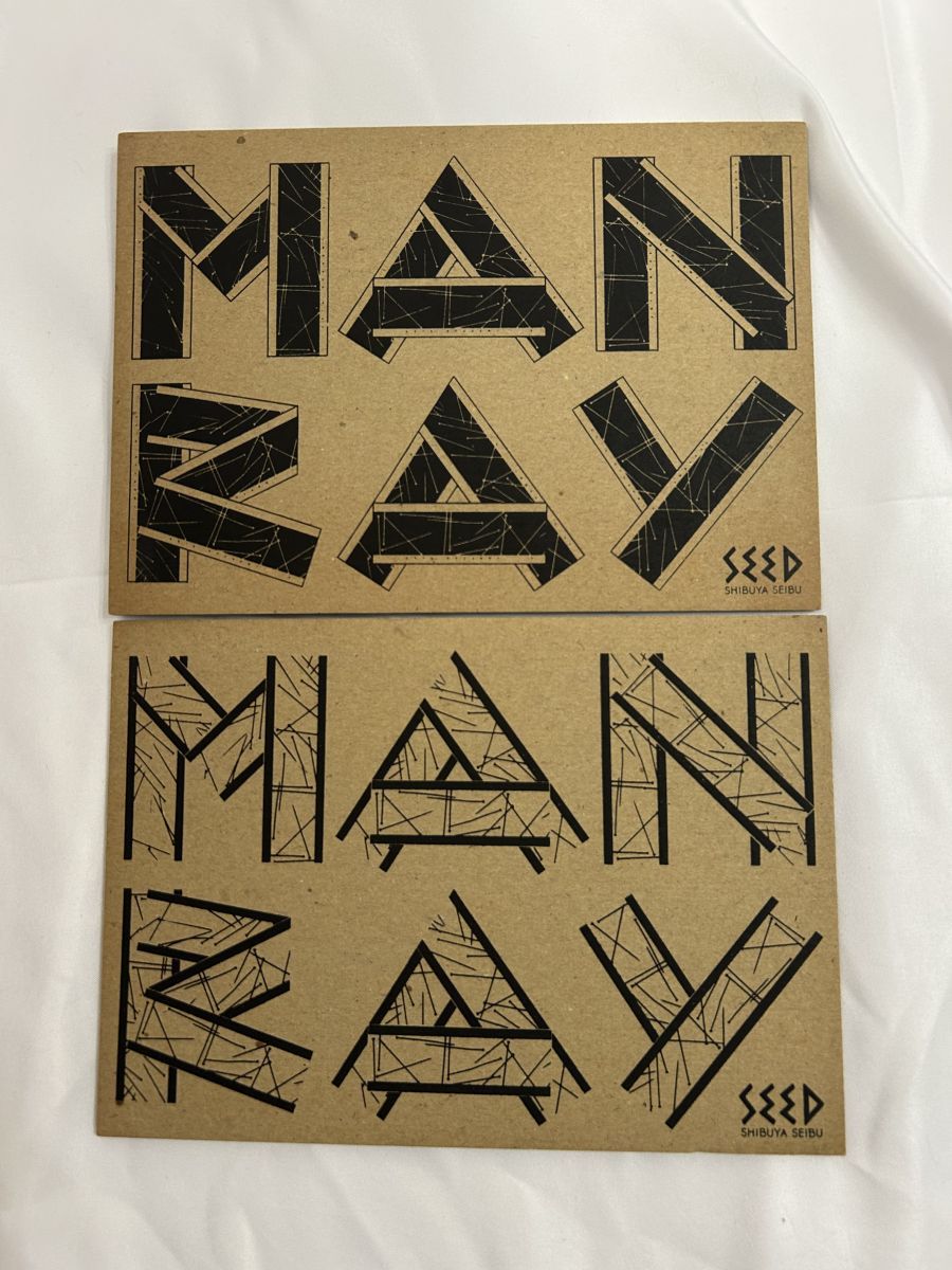 マン・レイの映画 私的遊戯の実験 展覧会カタログ2冊揃 1989年渋谷西武シードホール Man Ray