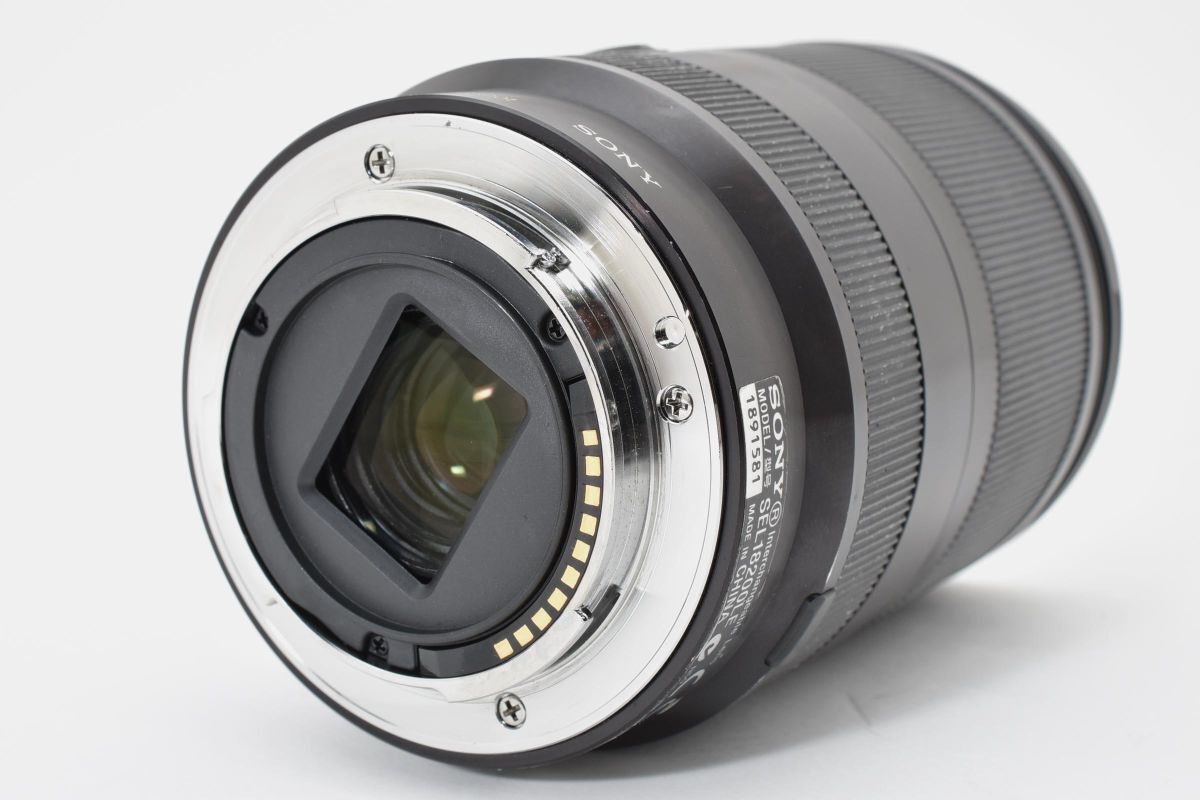ジャンク SONY E 18-200mm F3.5-6.3 OSS LE SEL18200LE RYM5358#55
