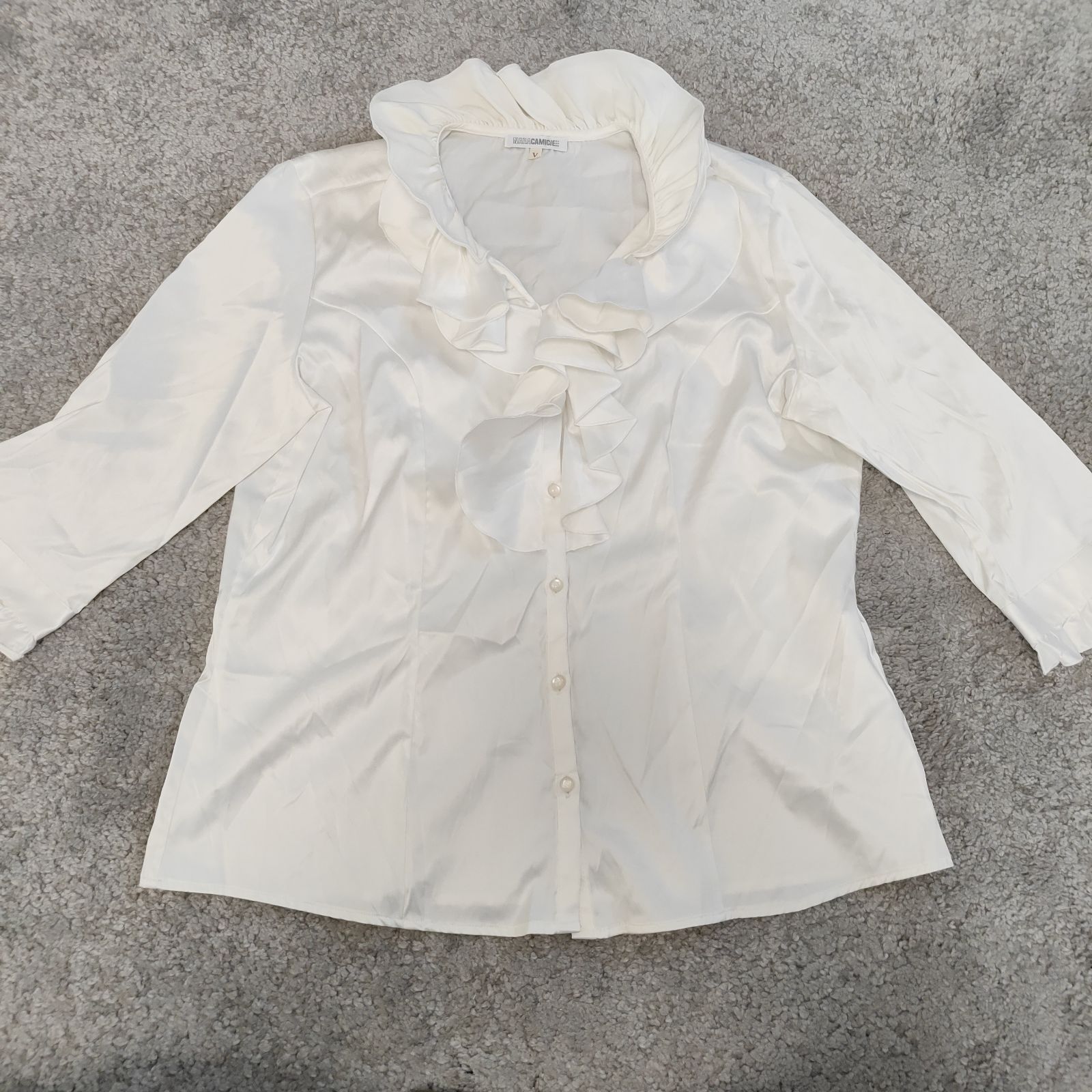NARACAMICIE ナラカミーチェ 【サイズ】 5 七分袖 シャツ ブラウス 