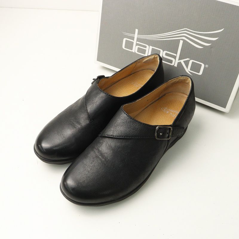 ダンスコ dansko Maarisa マリサ レザー ストライプ シューズ 37 
