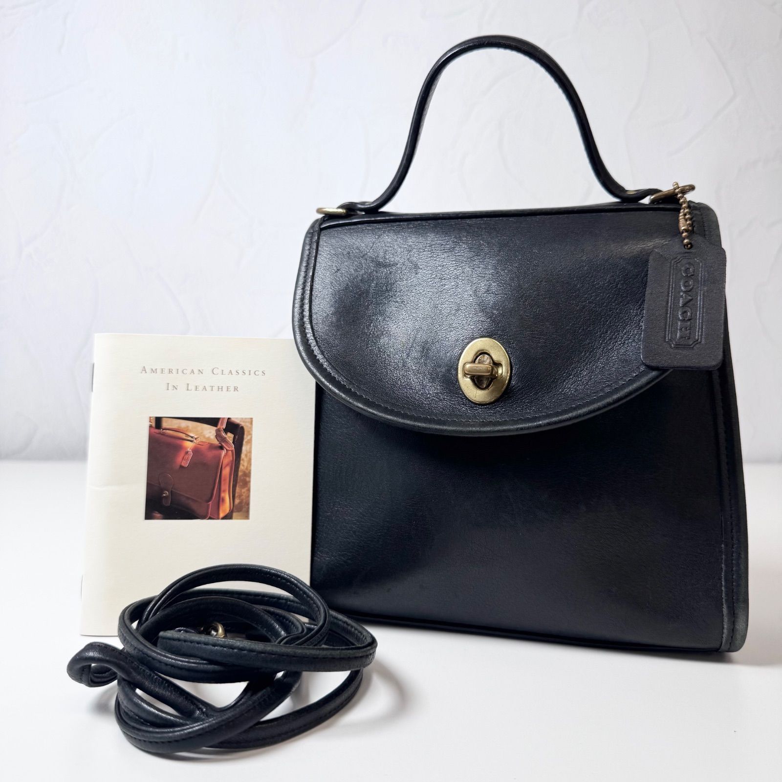 ✨BCランク COACH old coach vintage 2way Shoulder bag Messenger bag 
