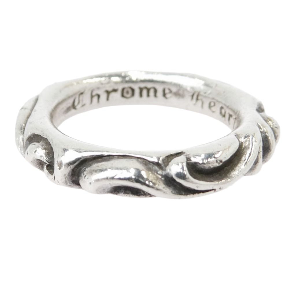 クロムハーツスクロールバンドリング14号 CHROME HEARTS クロムハーツ（原本無） SCRL BND SCROLL BAND