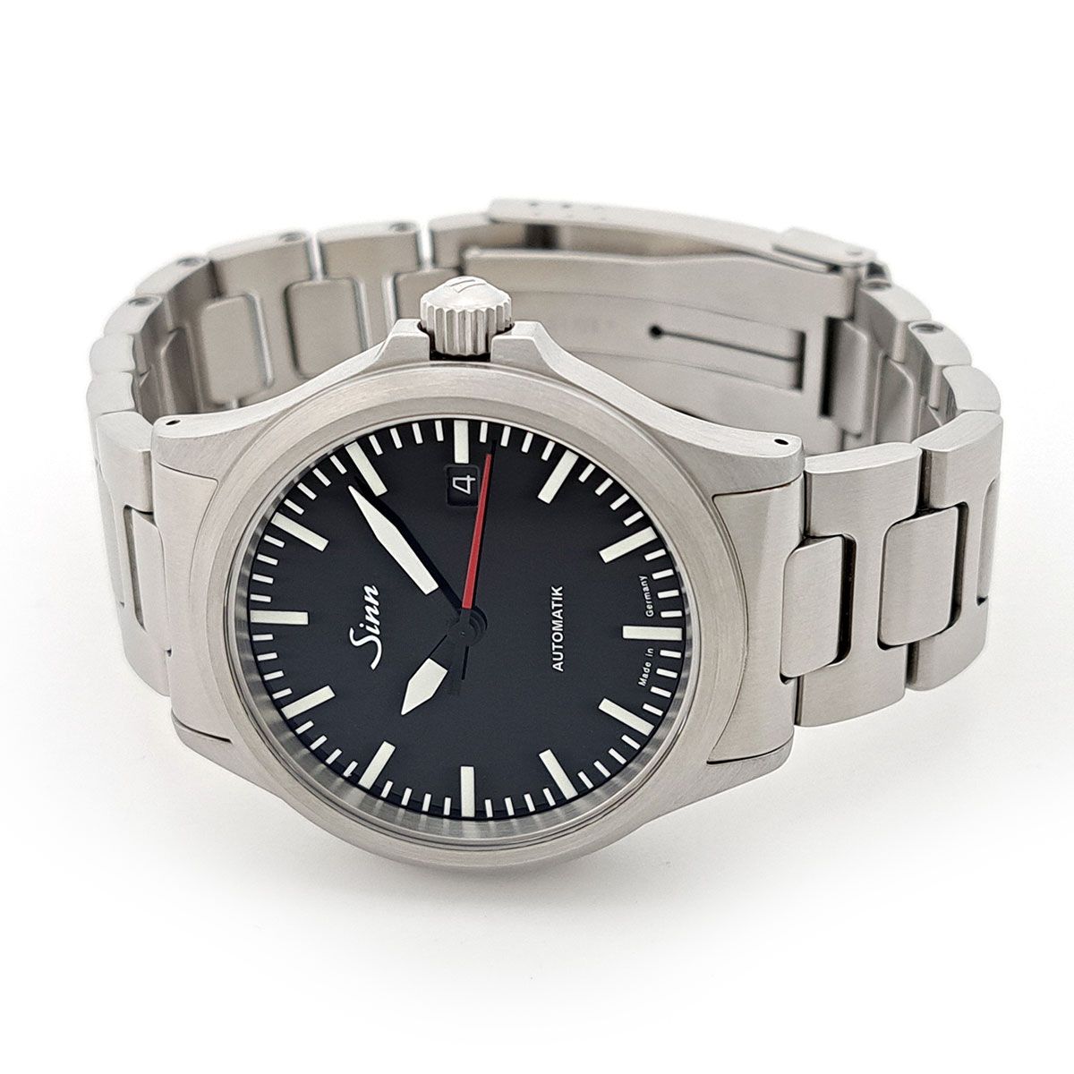  ジン 556.I.RS 556.I.RS 自動巻き ステンレススティール メンズ Sinn 時計 男性向け 自動巻き時計 腕時計(アナログ)