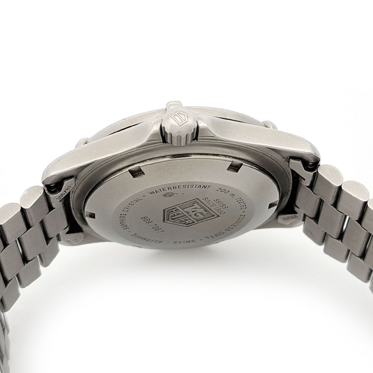  タグホイヤー 2000シリーズ 669.706T 自動巻き ステンレススティール メンズ TAG HEUER 時計 トレンチコート 自動巻き時計 腕時計(アナログ)