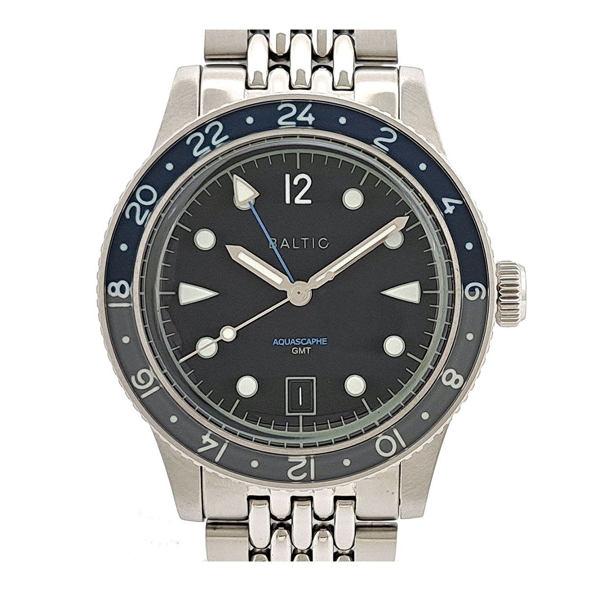 バルチック アクアスカーフ GMT 自動巻き ステンレススティール メンズ 