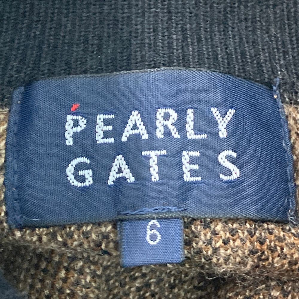 PEARLY GATES パーリーゲイツ ニット ジャケット サイズ6 サイズ：6