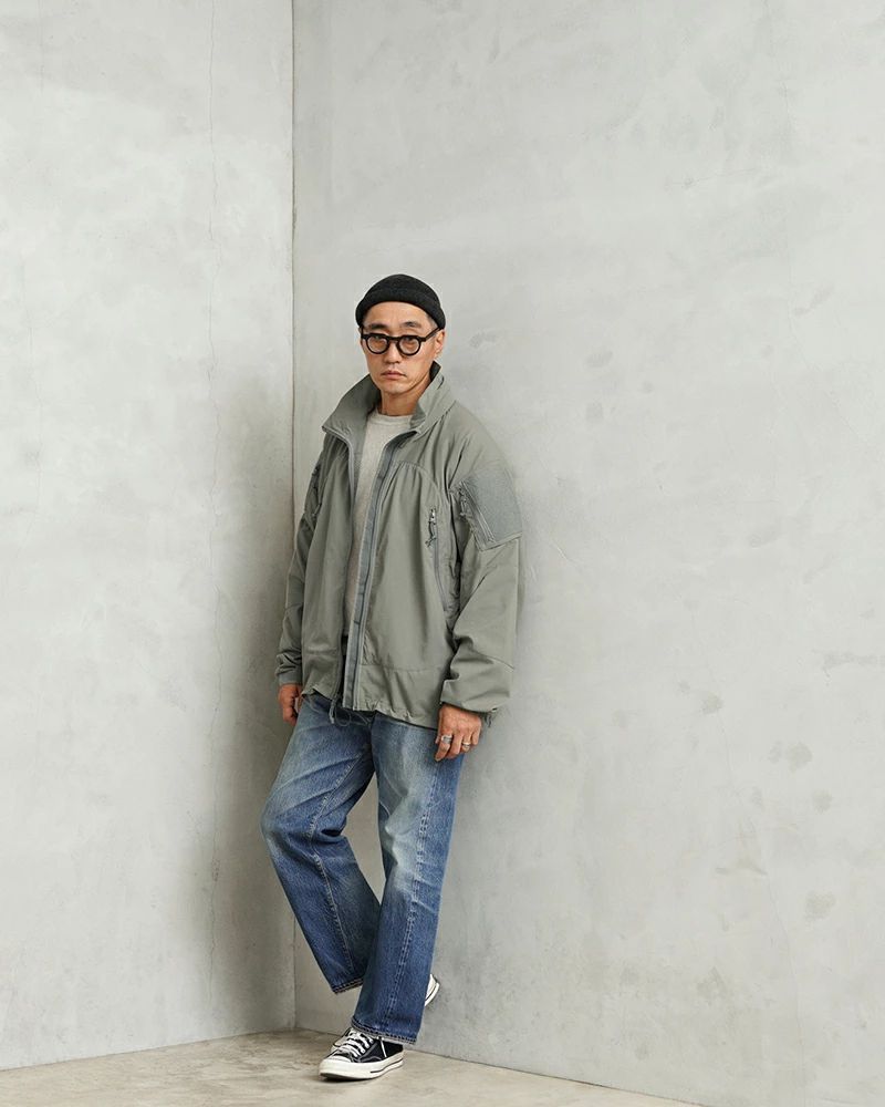 WAIPER WP1079 LEVEL5 ソフトシェルジャケット A.Green（グレー）XL