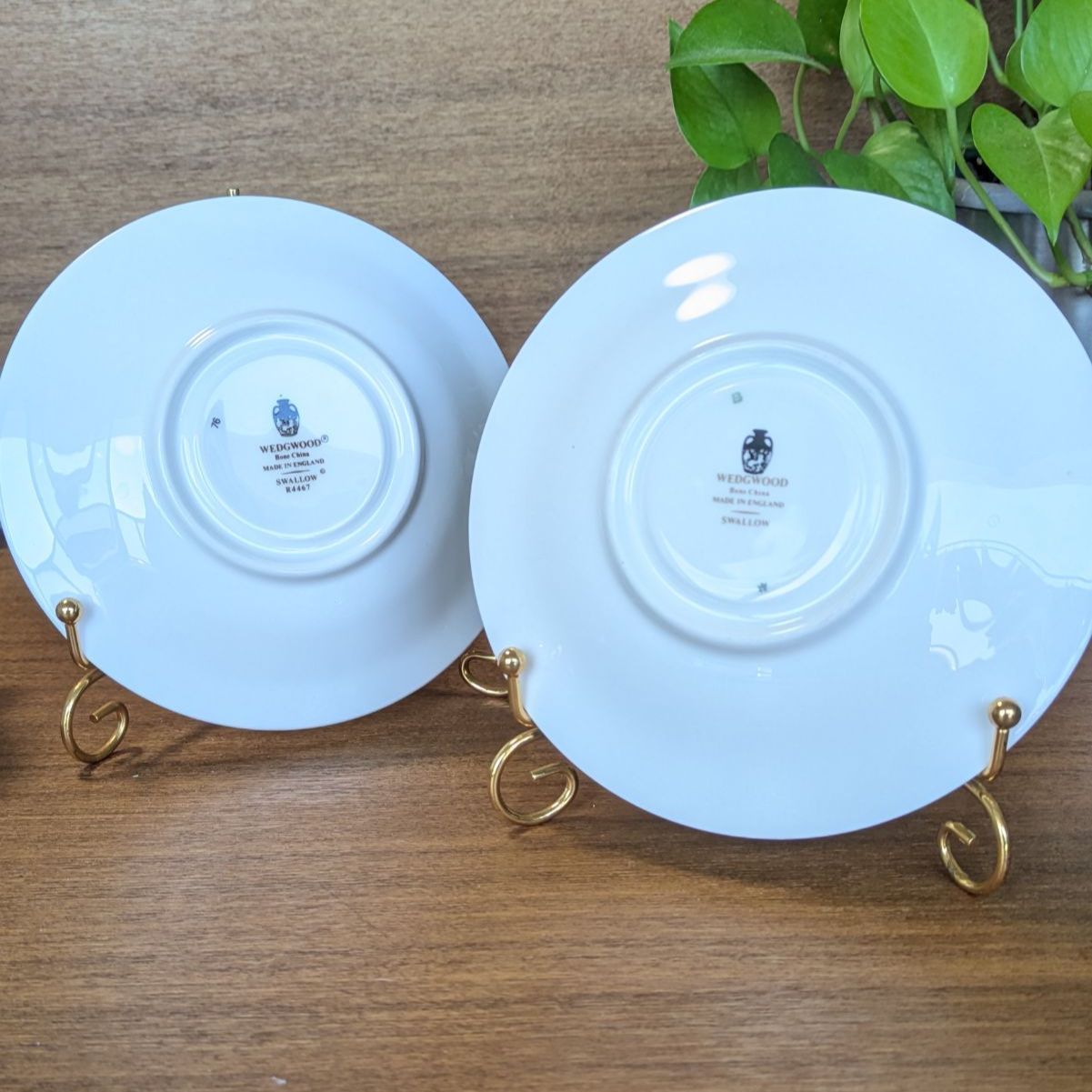 ウェッジウッド swallow スワロー カップ＆ソーサー 2客セット
