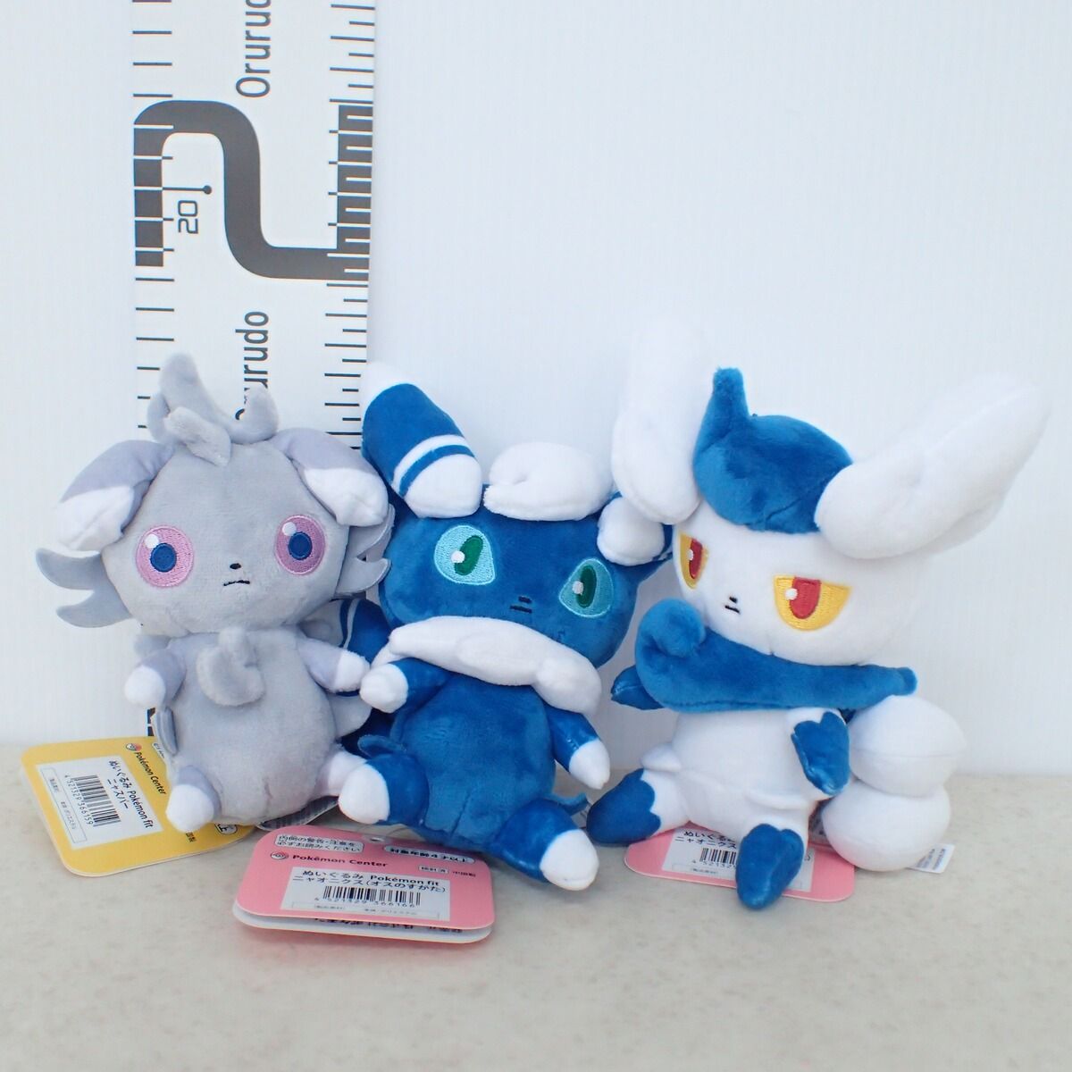 未開封　ポケモンセンター　ニャスパー　ニャオニクス　オス　メス　FIT ポケモンセンター ポケモンfit ニャスパー/ニャオニクス オスのすがた