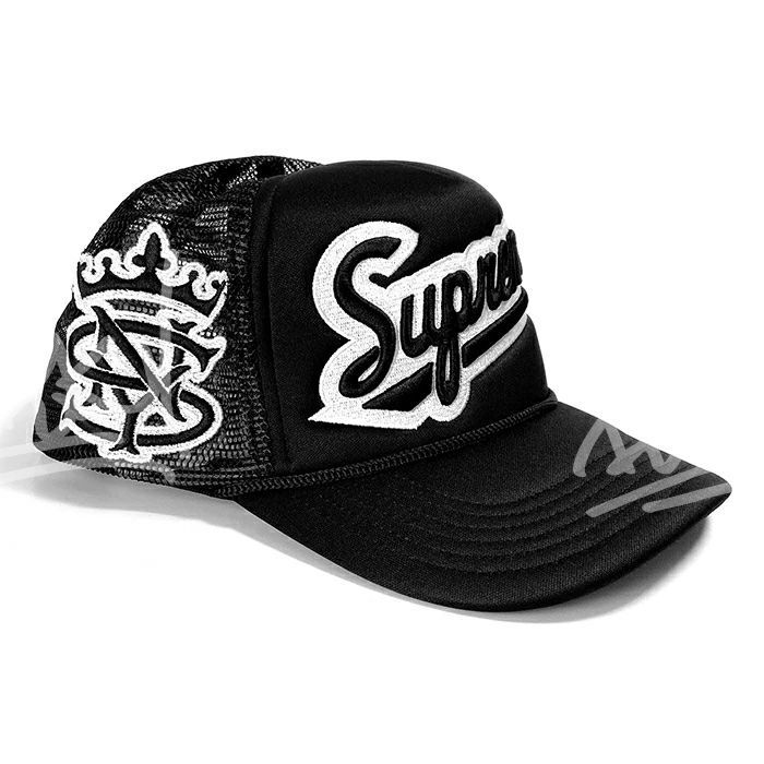 送料無料 メンズ キャップ ブラック Supreme シュプリーム University