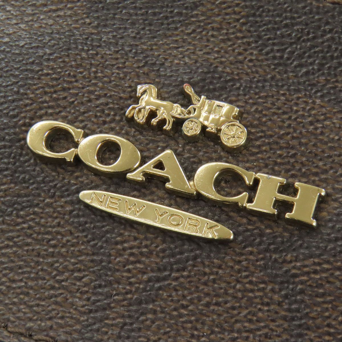 COACH コーチ C1554 シグネチャー ショルダーバッグ PVC レディース 