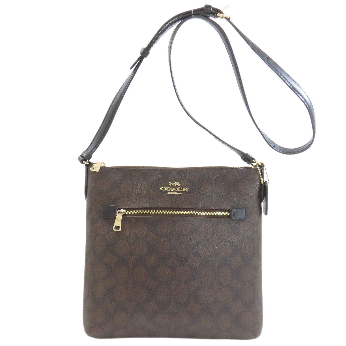 COACH コーチ C1554 シグネチャー ショルダーバッグ PVC レディース 
