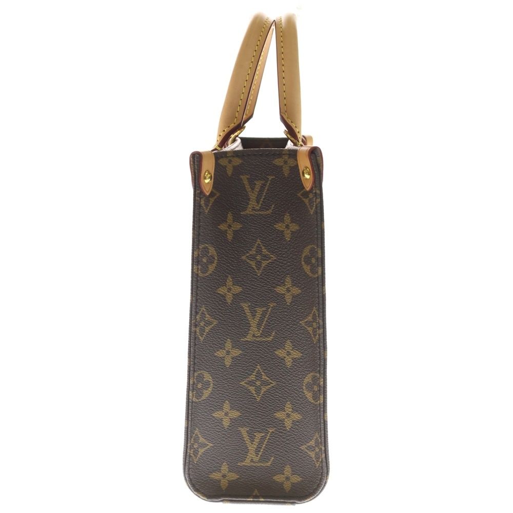 ルイヴィトン LOUIS VUITTON ショルダーバッグ モノグラム サックプラBB 2way ハンドバッグ M45847 ブラウン LOUIS VUITTON (ルイヴィトン) サックプラBB モノグラム レザー 2WAY