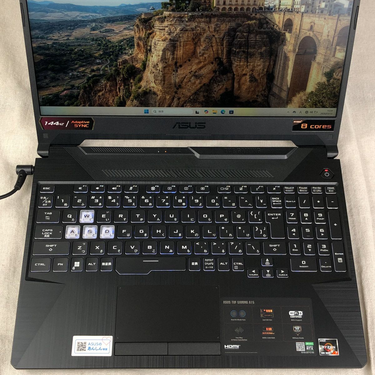 ◇ジャンク品◇ゲーミングPC ASUS TUF Gaming A15 FA506IEB ◇ジャンク品◇ゲーミングPC ASUS TUF Gaming A15 FA506IEB