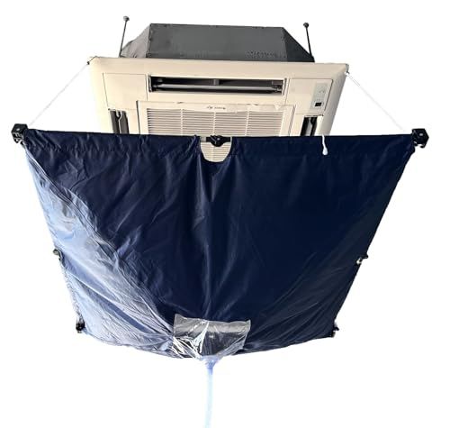 新品 BBK CSC-2 防水性と耐久性に優れたオックスフォード生地で縫製した天カセエアコン掃除カバー 天カセ用エアコン洗浄シート (直径118cm)