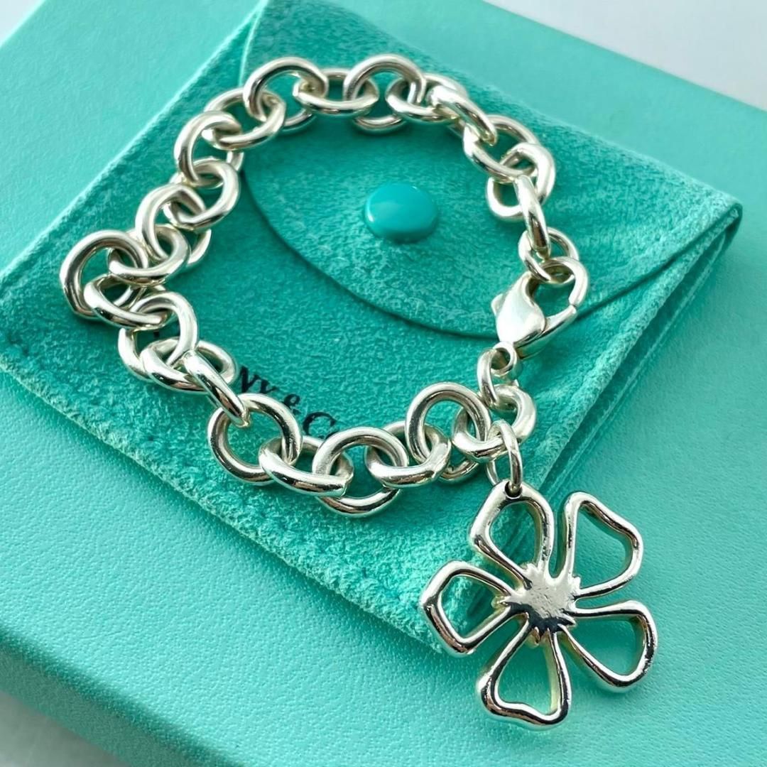 Tiffany ドーナツ チェーン ブレスレット オールド ティファニー Tiffany ドーナツ チェーン ブレスレット オールド ティファニー
