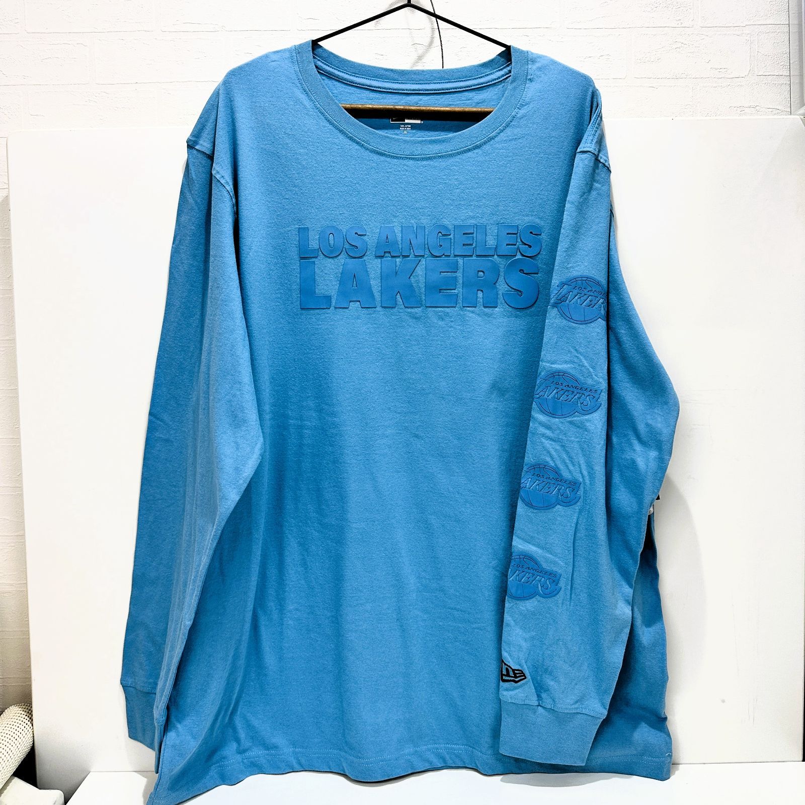 レイカーズ ブルーロンT XL NEW ERA 長袖 ロサンゼルス LosAngels 