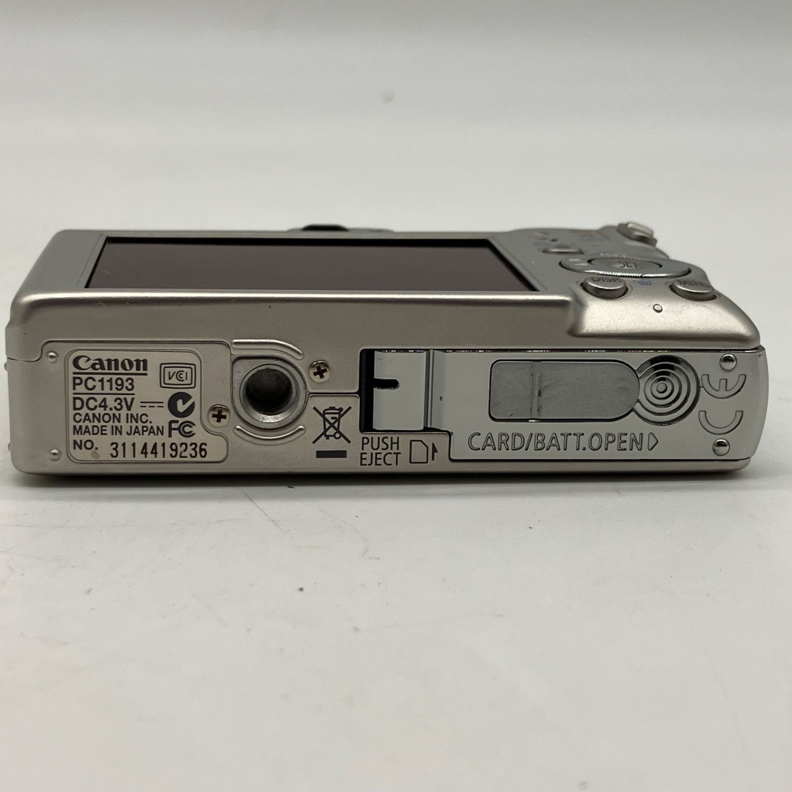 HDN578【通電確認済み】Canon コンパクトデジタルカメラ IXY DIGITAL