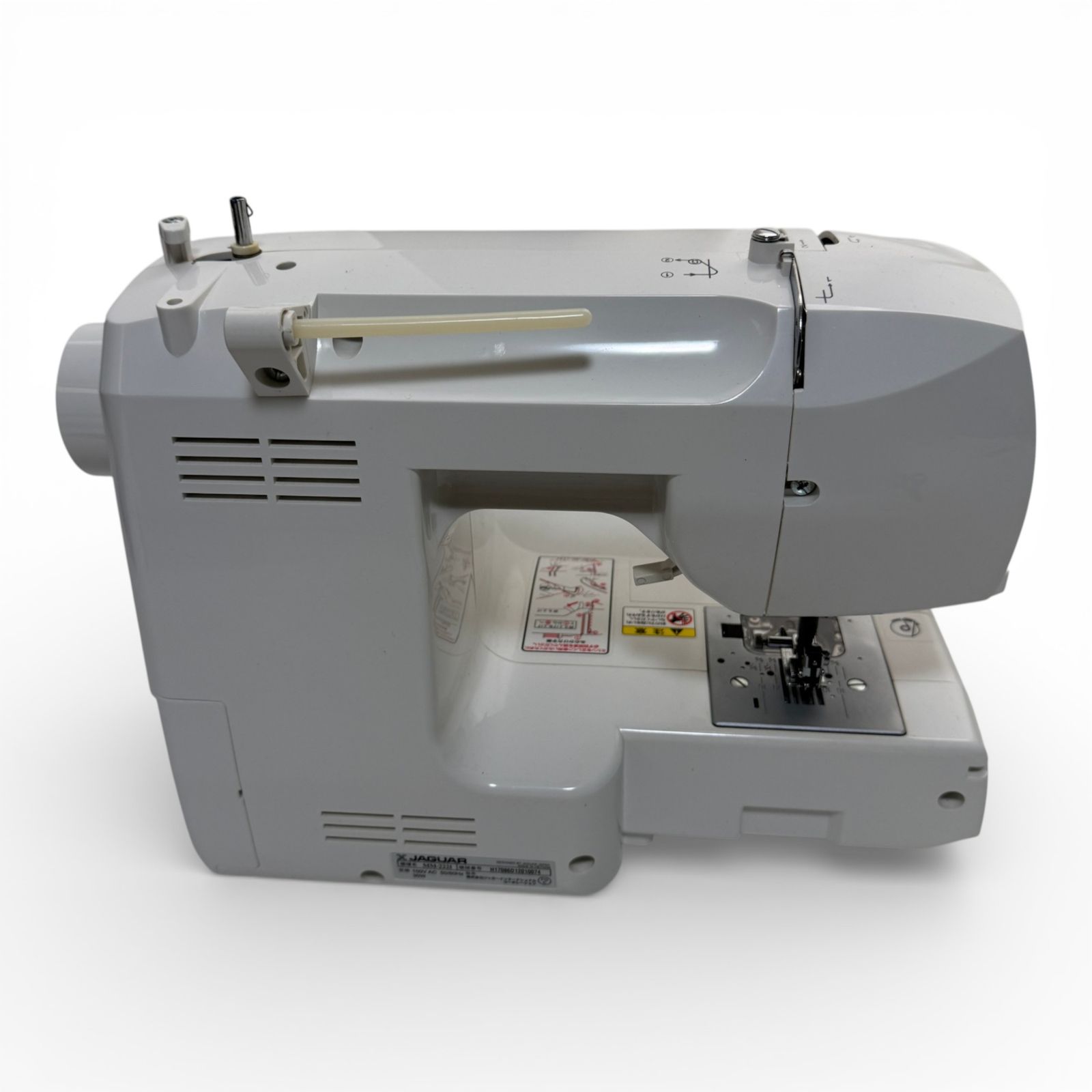 ◯ ジャガー JAGUAR 電動ミシン MM-222I ホワイト 初心者向け 1700 ◯ ジャガー JAGUAR 電動ミシン MM-222I ホワイト 初心者向け 1700
