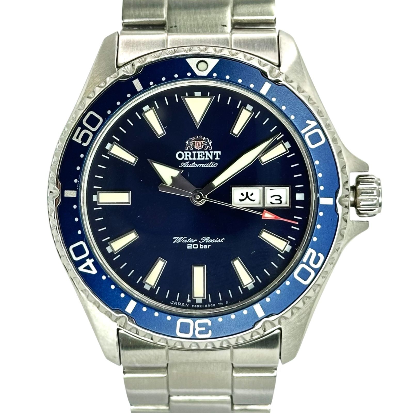 ORIENT】 オリエント マコ RN-AA0001B 39mm 自動巻き オートマ メンズ 