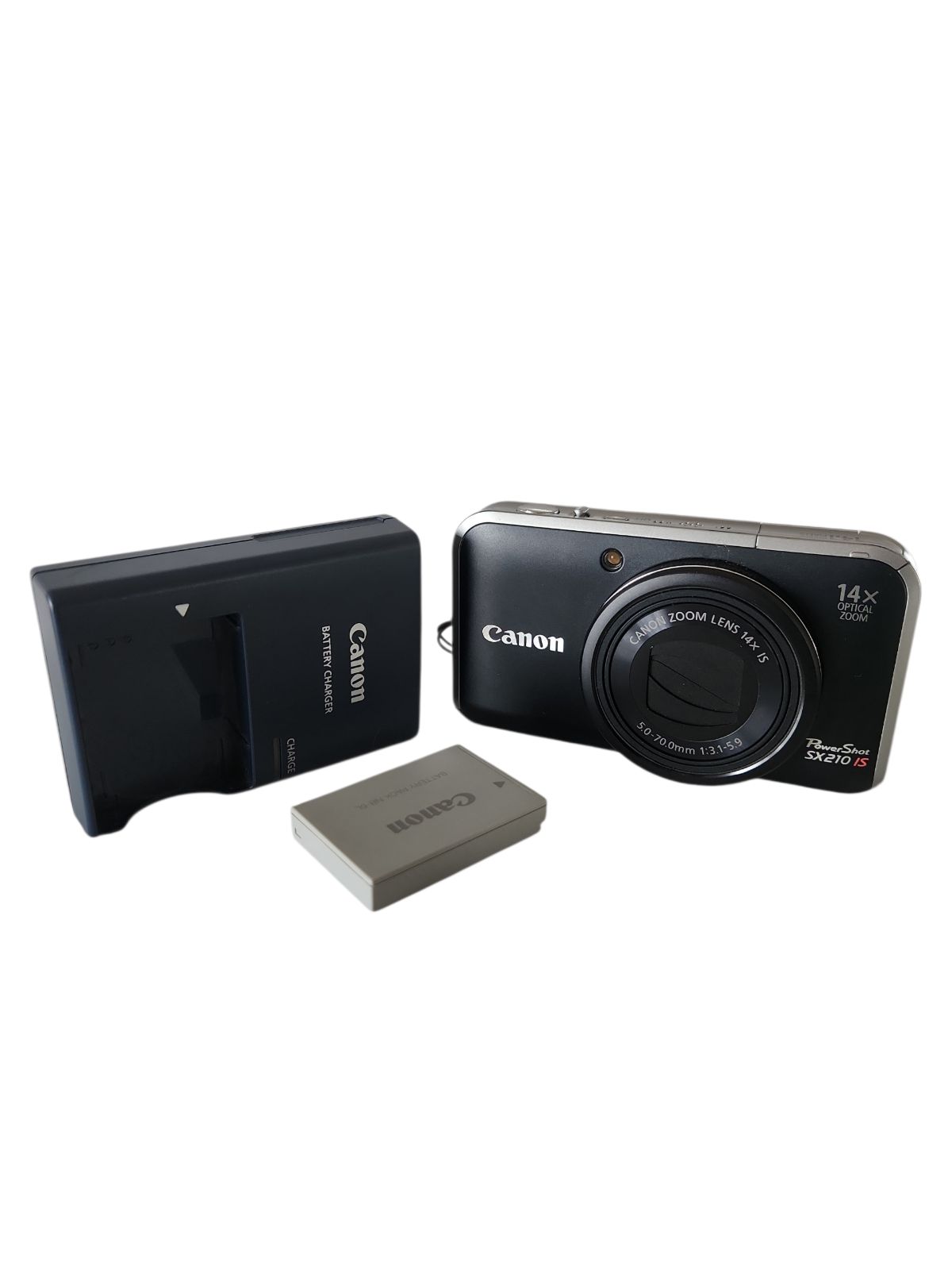 カメラ、光学機器 動作品OK デジタルカメラ Canon PowerShot SX210 IS