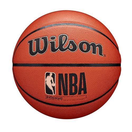 新品 Wilson(ウイルソン) バスケットボール NBA FORGE(フォージ) WZ2016901XB5 インドア/アウトドア用 5号/ 直径約22cm