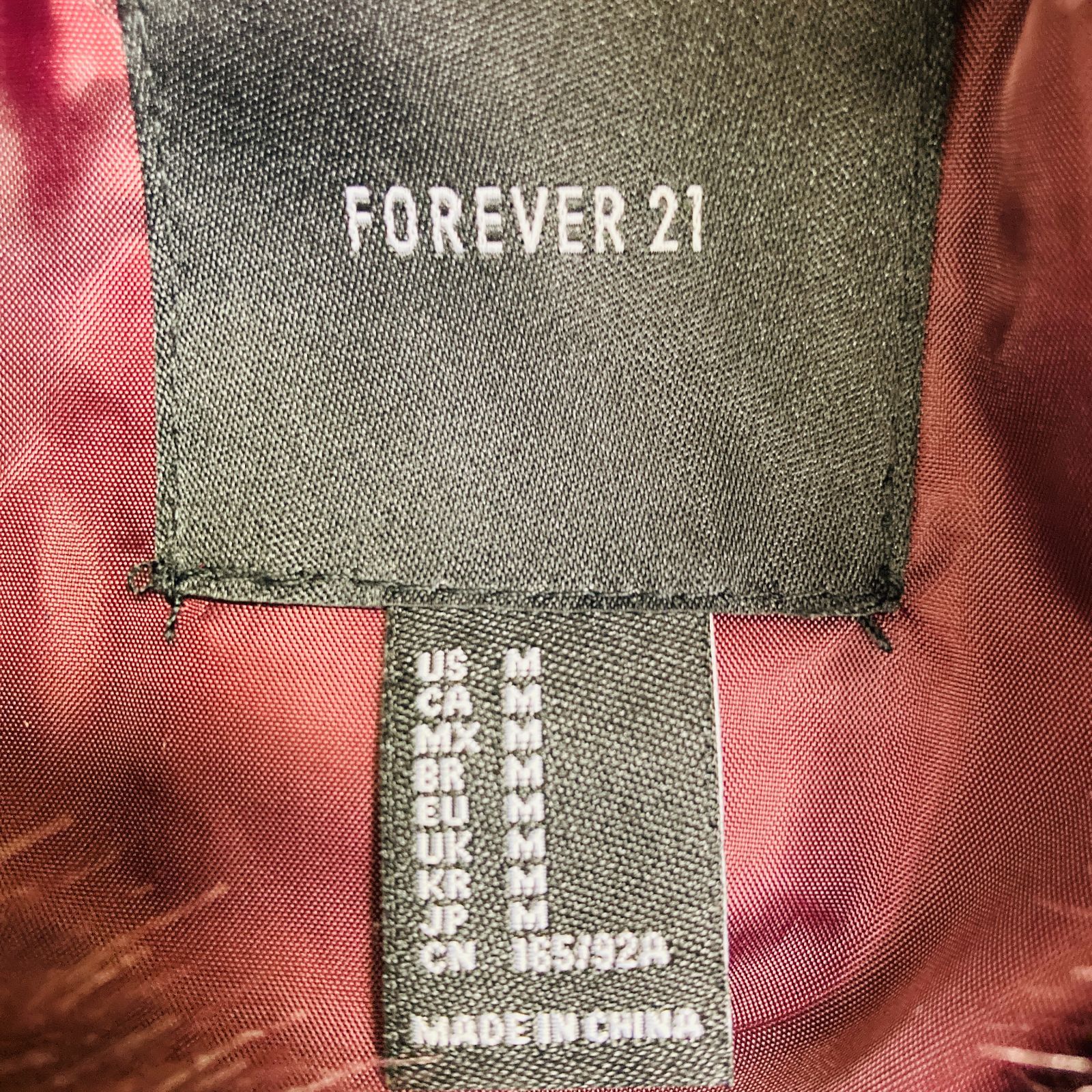 FOREVER 21 フォーエバートゥエンティーワン アウター ファーコート 
