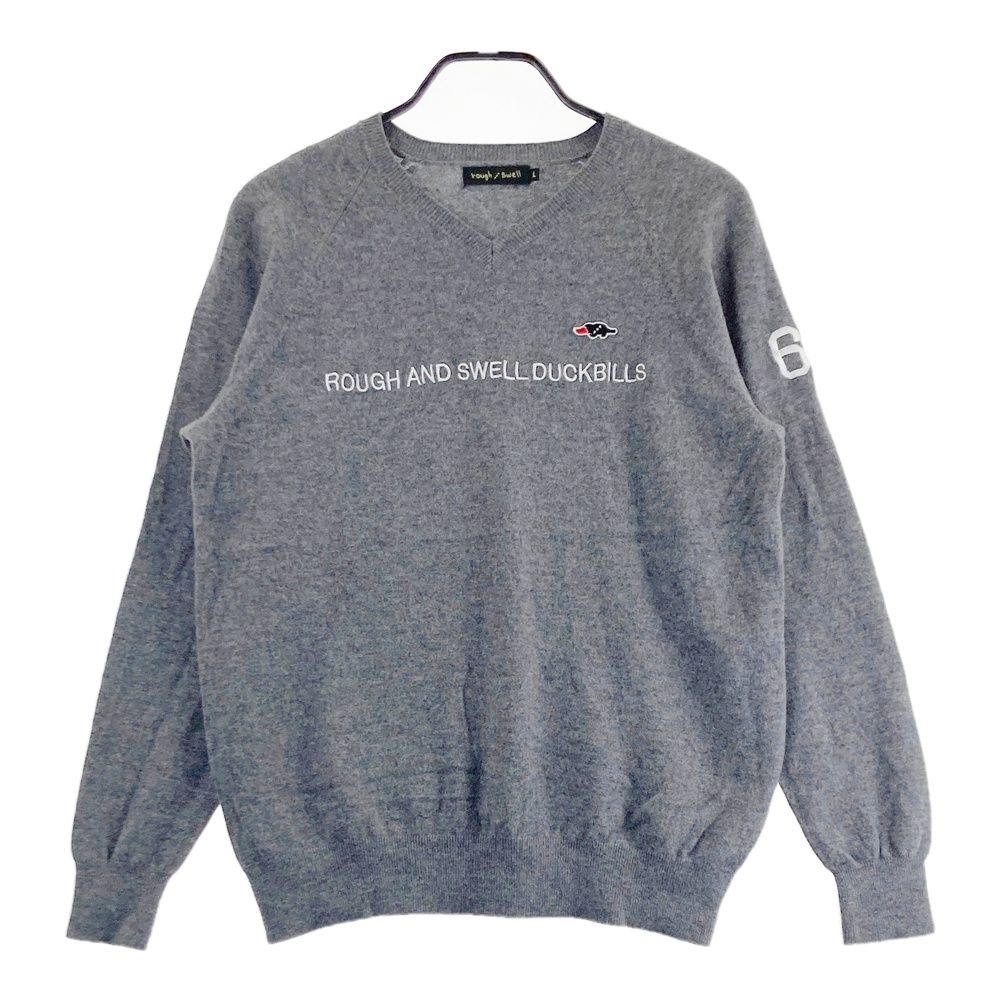 ROUGH AND SWELL セーター　ダークグレーXL rough&swell セーター グレー M 【公式通販】