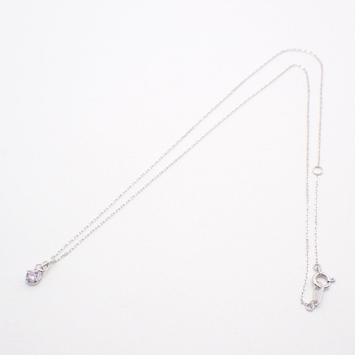 美品】Samantha Tiara サマンサティアラ ドロップ ネックレス K10WG 