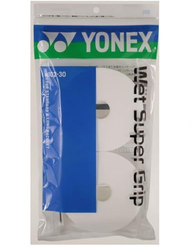新品 ヨネックス(YONEX) テニス ウェットスーパーグリップ(30本入) ホワイト AC102-30