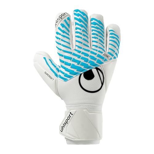 新品 uhlsport (ウールシュポルト) 試合用 サッカー GK キーパーグローブ サイバーテック スーパーソフト ハーフネガティブ 1011380 01 6