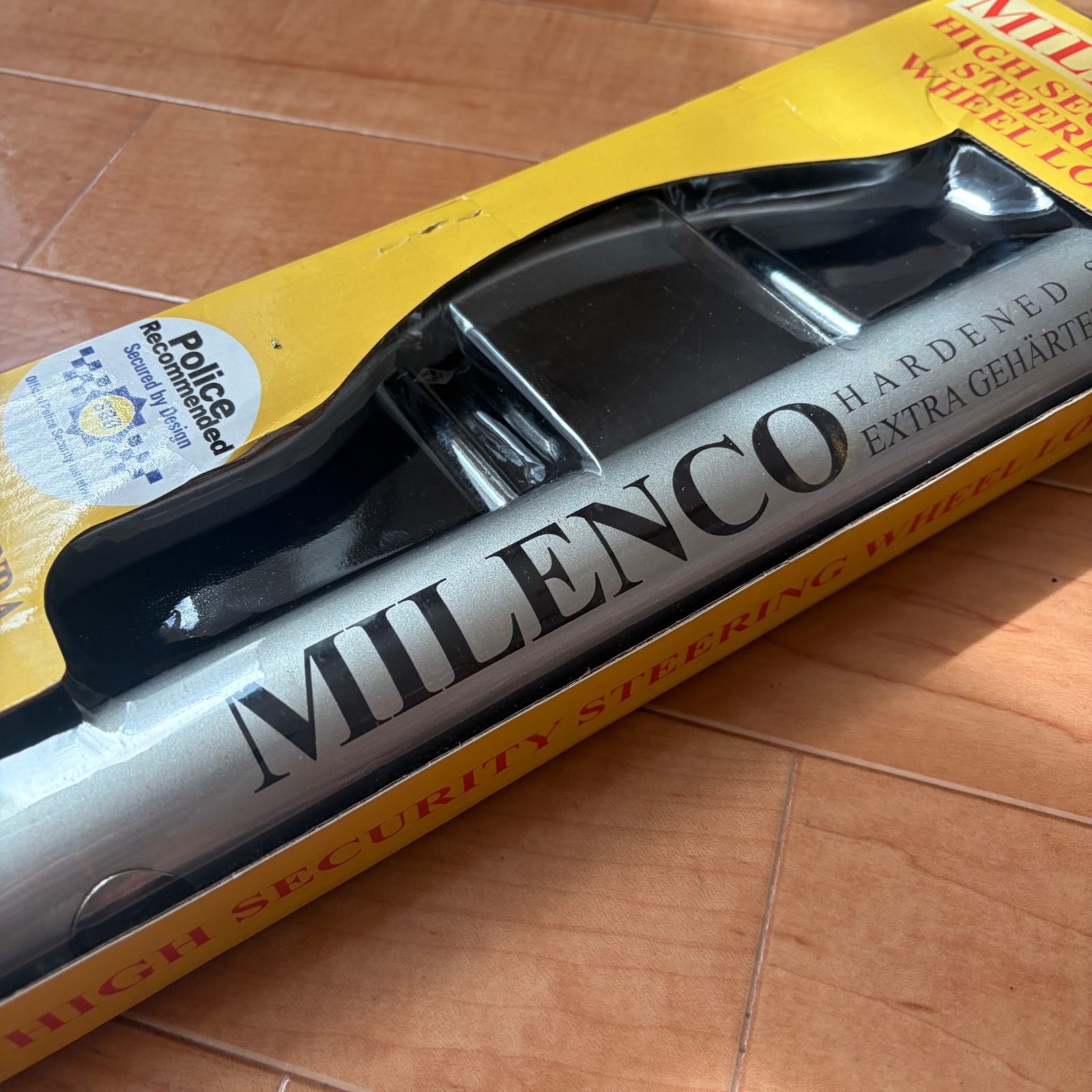 新品未使用！】Milenco 英国製 盗難防止 最強 ハンドルロック シルバー 