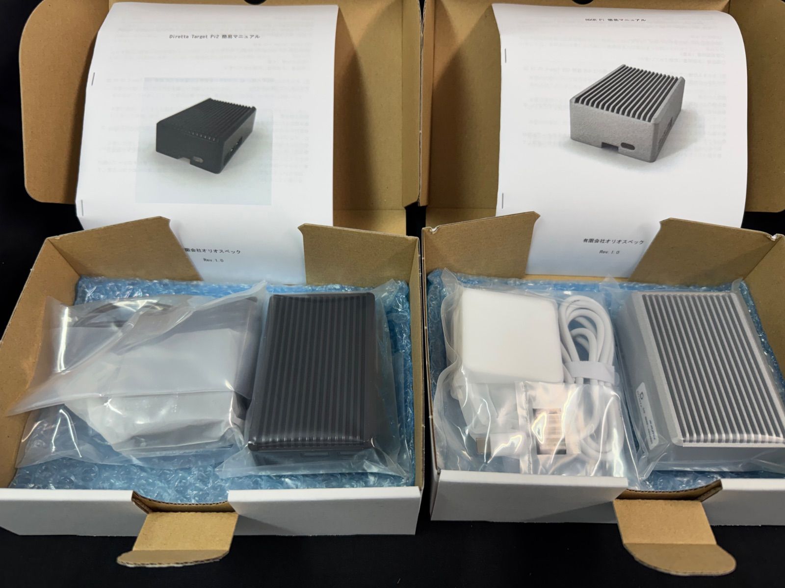 RDOR Pi & Diretta Target Pi2 バンドルセット OLIO.SPEC　ディレッタホスト＆ディレッタターゲット Diretta DDS mode3アップデート済