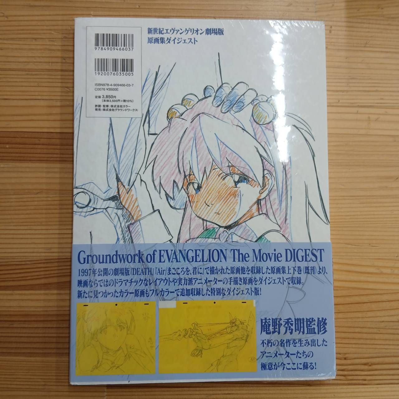 イラスト集】新世紀エヴァンゲリオン 劇場版原画集ダイジェスト - メルカリ